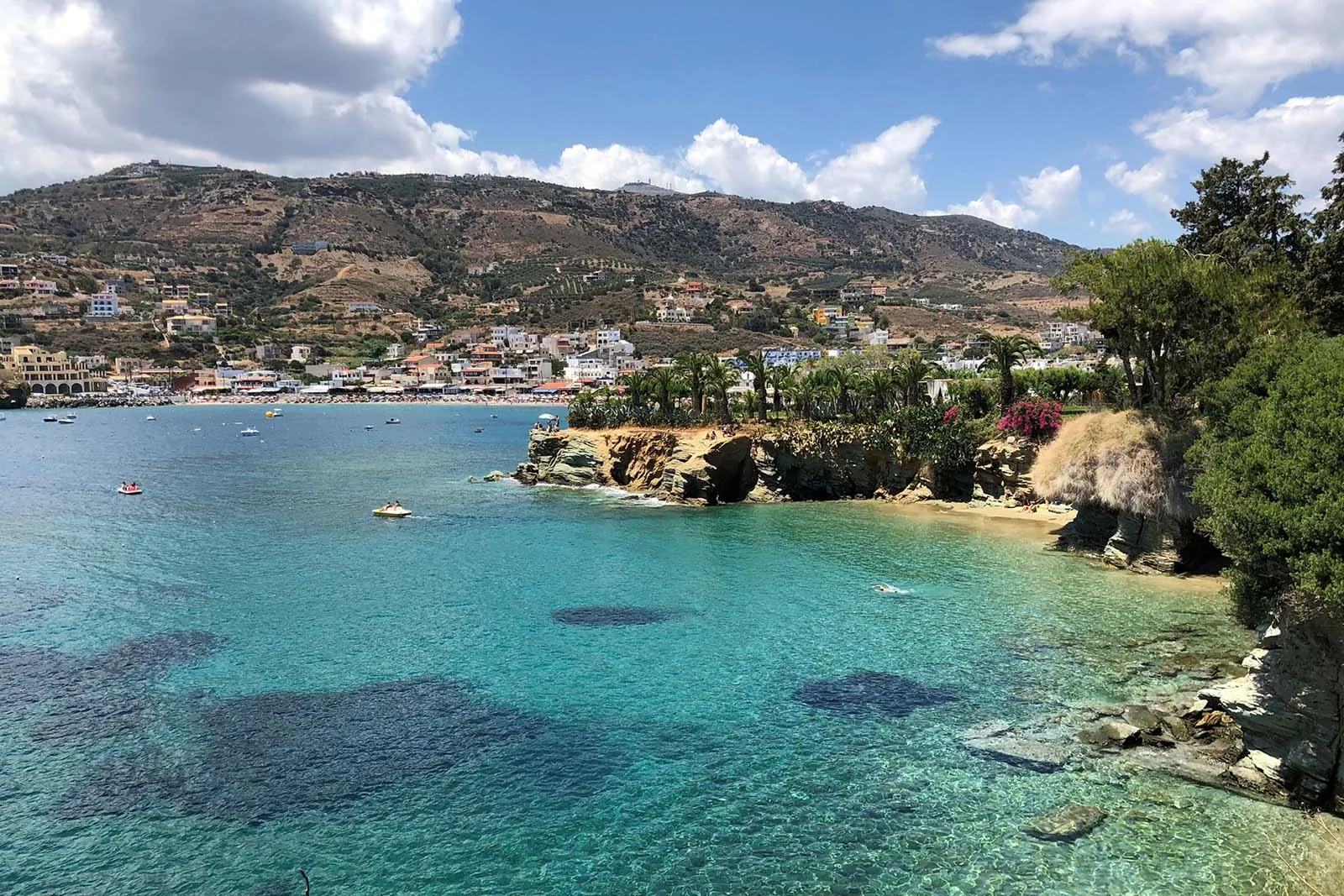 Agia Pelagia beach near Heraklion Crete Agia Pelagia beach near Heraklion Crete