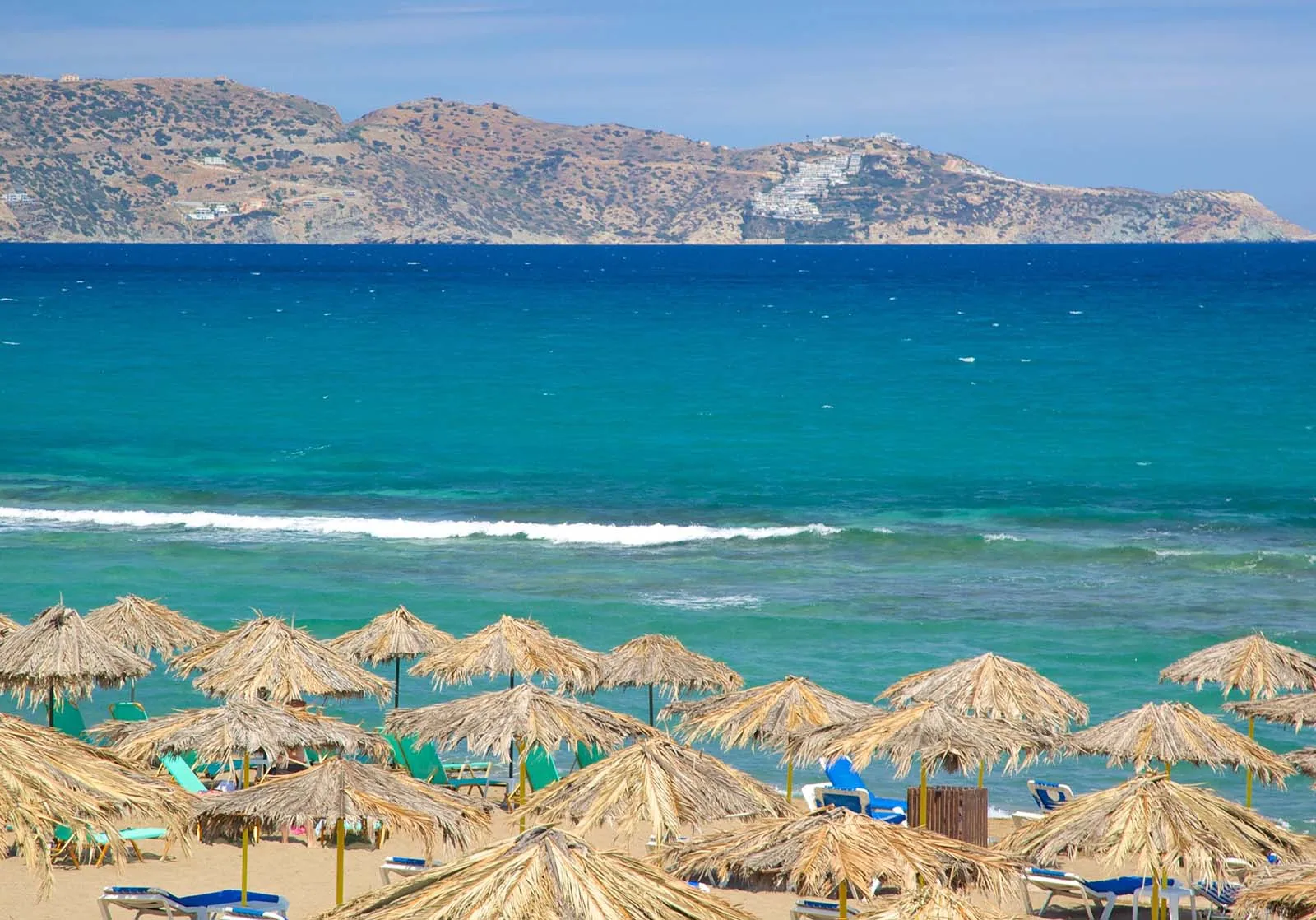 Ammoudara beach near Heraklion Crete Ammoudara beach near Heraklion Crete