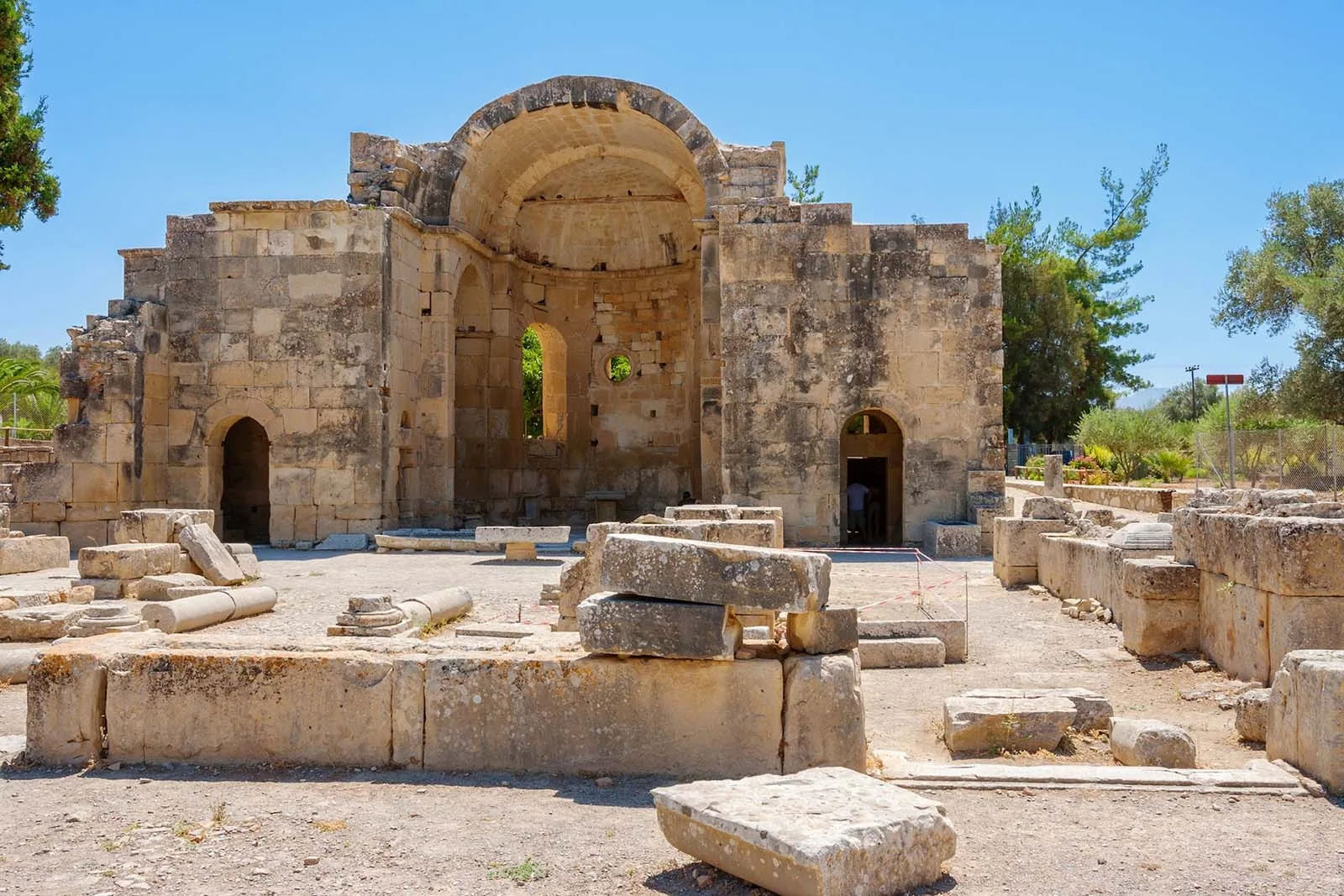 Gortyna archaeological site in Heraklion Crete Gortyna archaeological site in Heraklion Crete